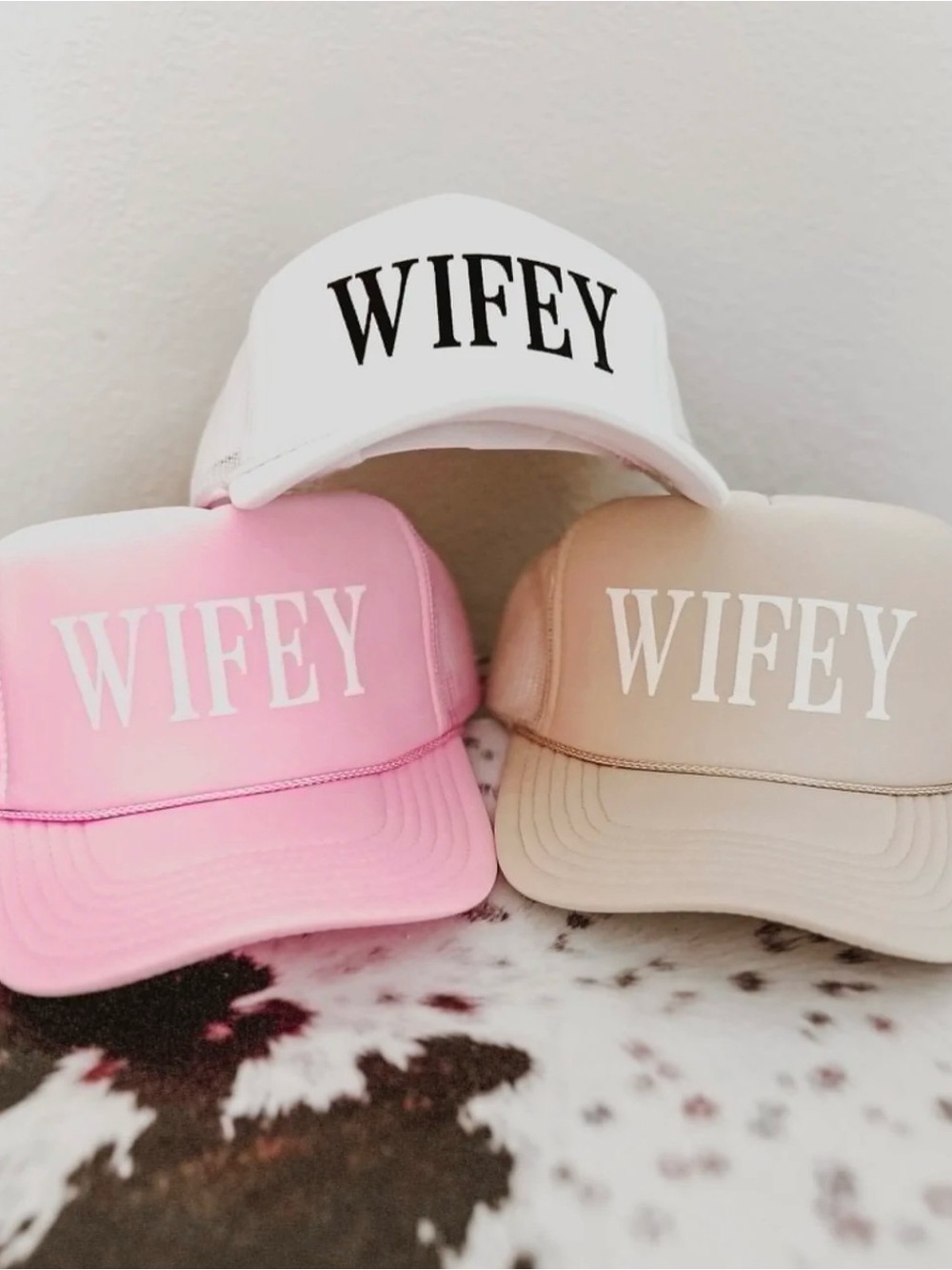 Wifey Trucker Hat Adjustable